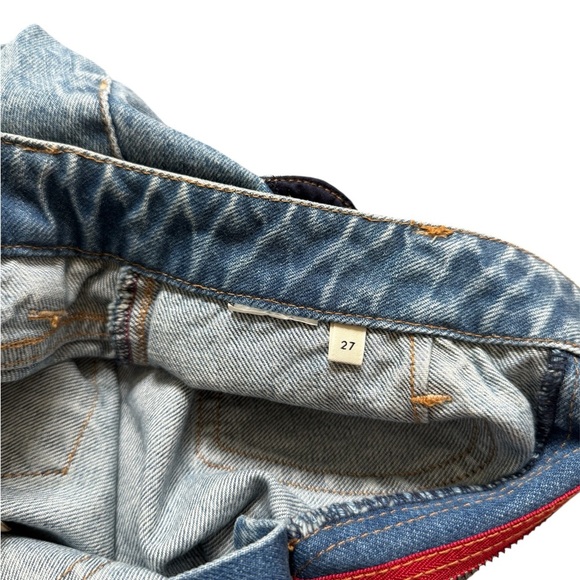 Alice+Olivia A-Line Denim Skirt Size 27 - Picture 4 of 4